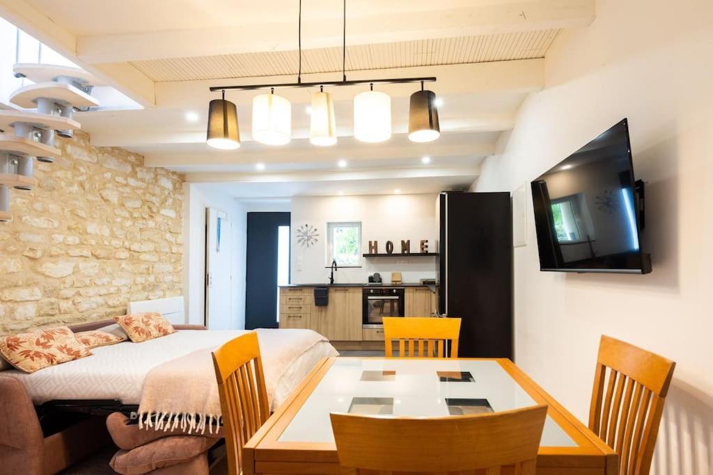 Grand T2 Cosy Proche Futuroscope Apartment Chasseneuil-du-Poitou Luaran gambar